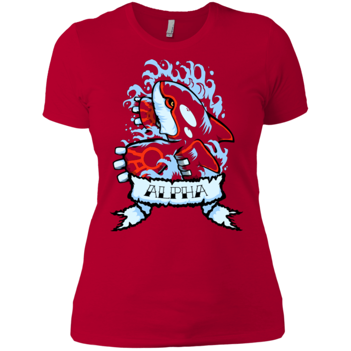 T-Shirts Red / X-Small Alpha Women's Premium T-Shirt