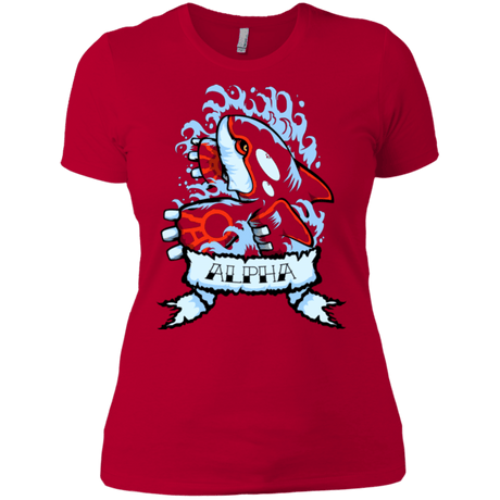 T-Shirts Red / X-Small Alpha Women's Premium T-Shirt