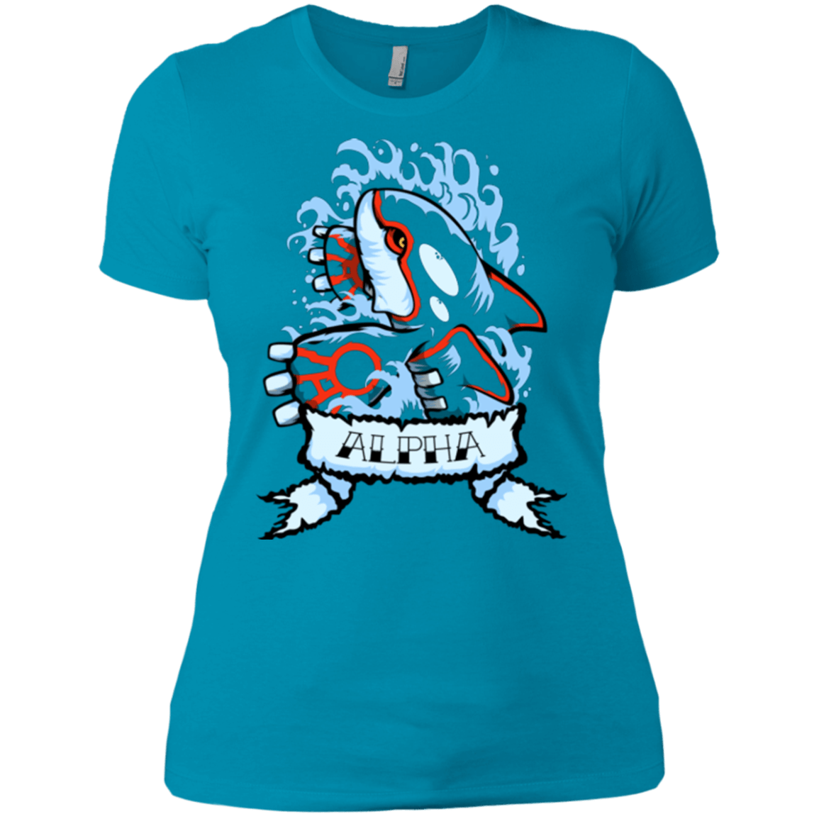 T-Shirts Turquoise / X-Small Alpha Women's Premium T-Shirt