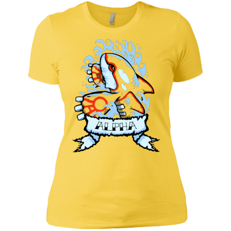 T-Shirts Vibrant Yellow / X-Small Alpha Women's Premium T-Shirt