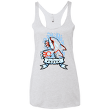 T-Shirts Heather White / X-Small Alpha Women's Triblend Racerback Tank