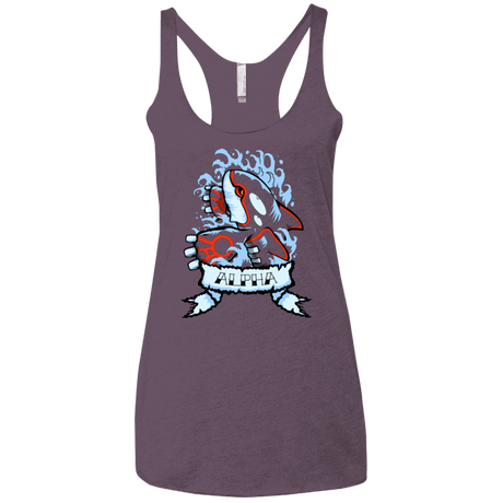 T-Shirts Vintage Purple / X-Small Alpha Women's Triblend Racerback Tank