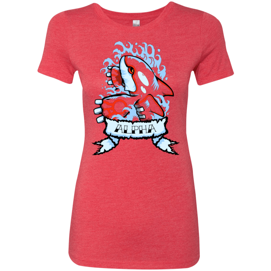 T-Shirts Vintage Red / Small Alpha Women's Triblend T-Shirt