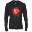 T-Shirts Vintage Black / X-Small Alphonse Elric Blood Seal Triblend Long Sleeve Hoodie Tee