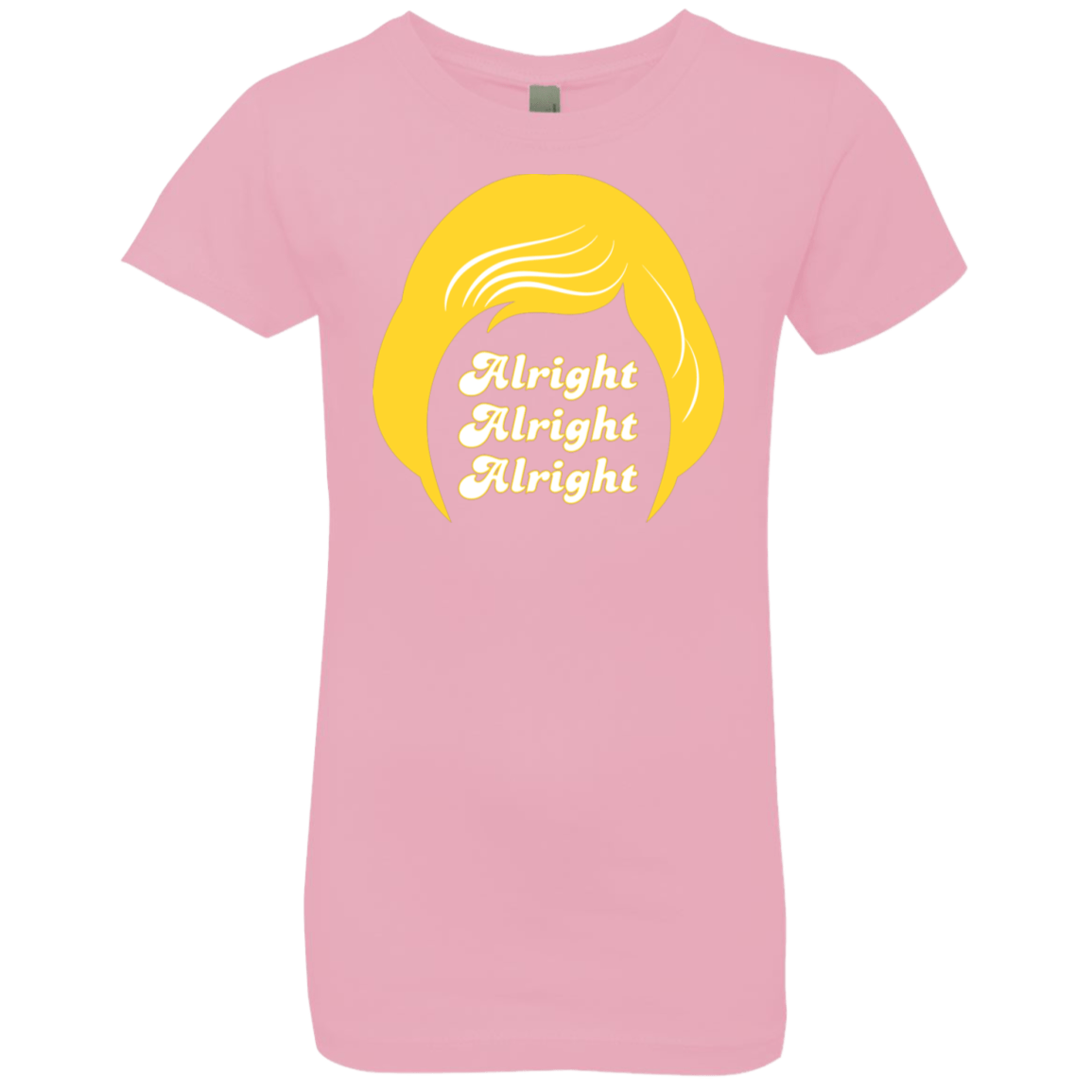 T-Shirts Light Pink / YXS Alright Girls Premium T-Shirt