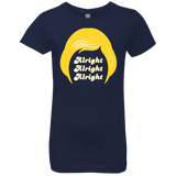 T-Shirts Midnight Navy / YXS Alright Girls Premium T-Shirt