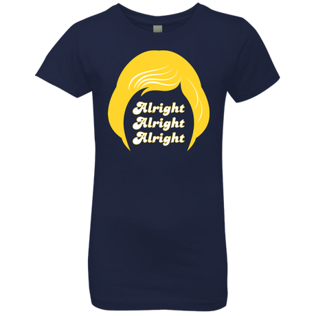 T-Shirts Midnight Navy / YXS Alright Girls Premium T-Shirt