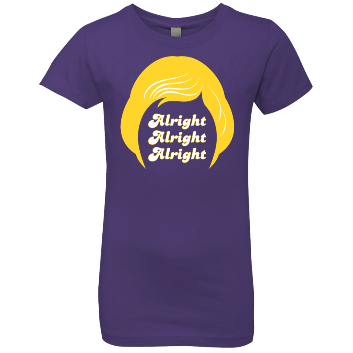 T-Shirts Purple Rush / YXS Alright Girls Premium T-Shirt