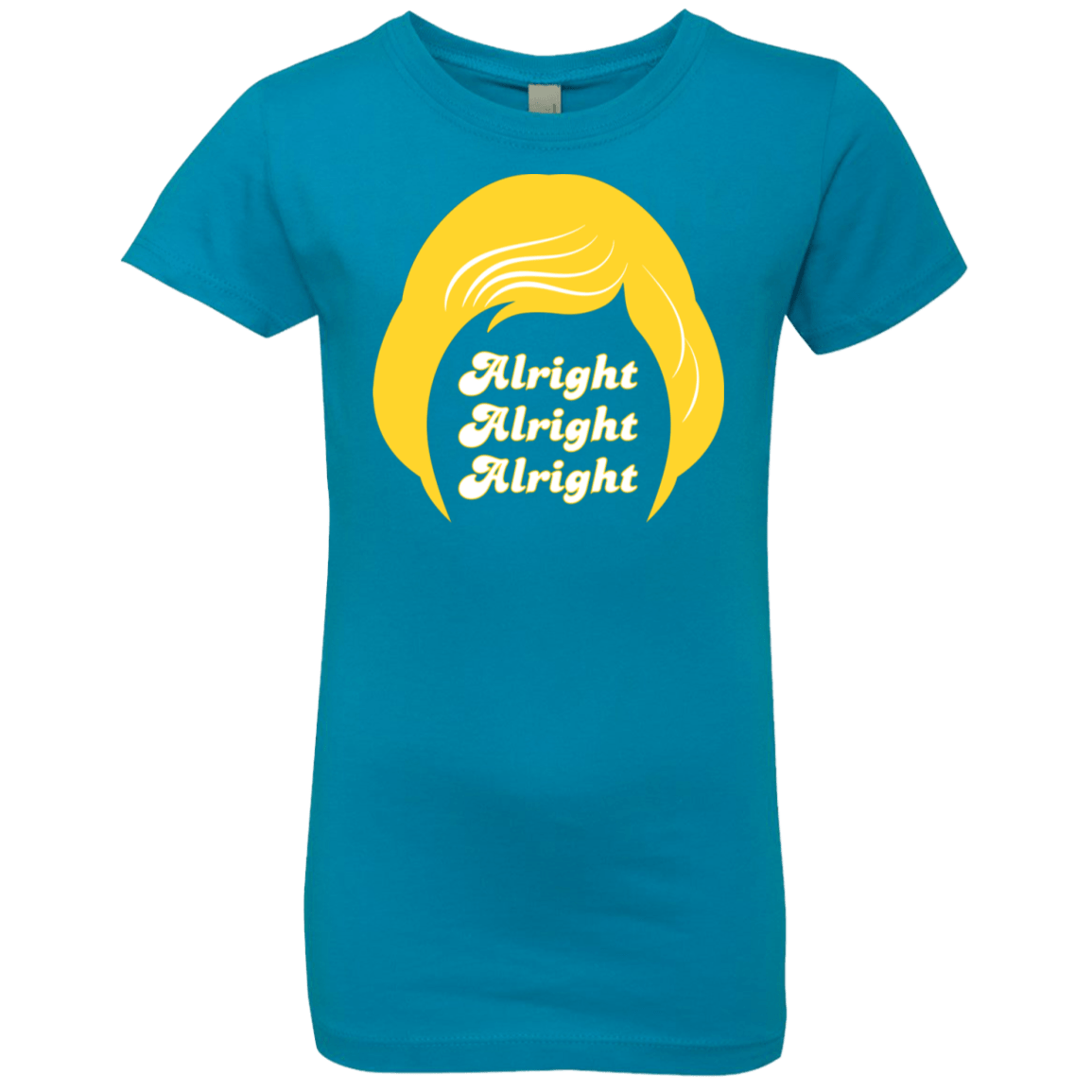 T-Shirts Turquoise / YXS Alright Girls Premium T-Shirt