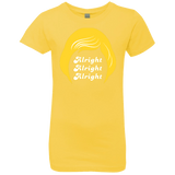 T-Shirts Vibrant Yellow / YXS Alright Girls Premium T-Shirt