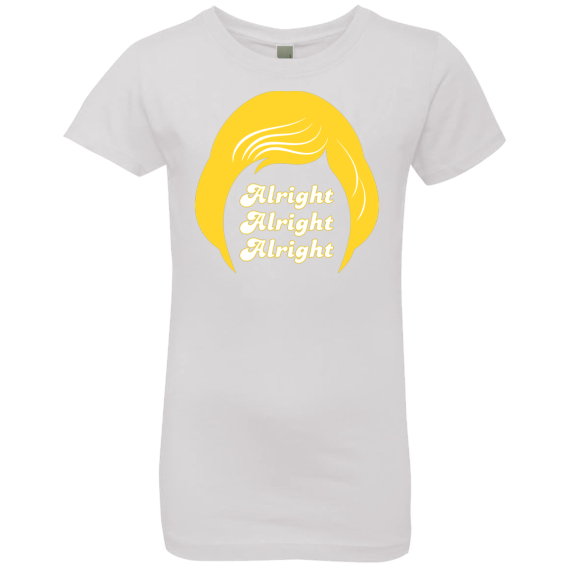 T-Shirts White / YXS Alright Girls Premium T-Shirt