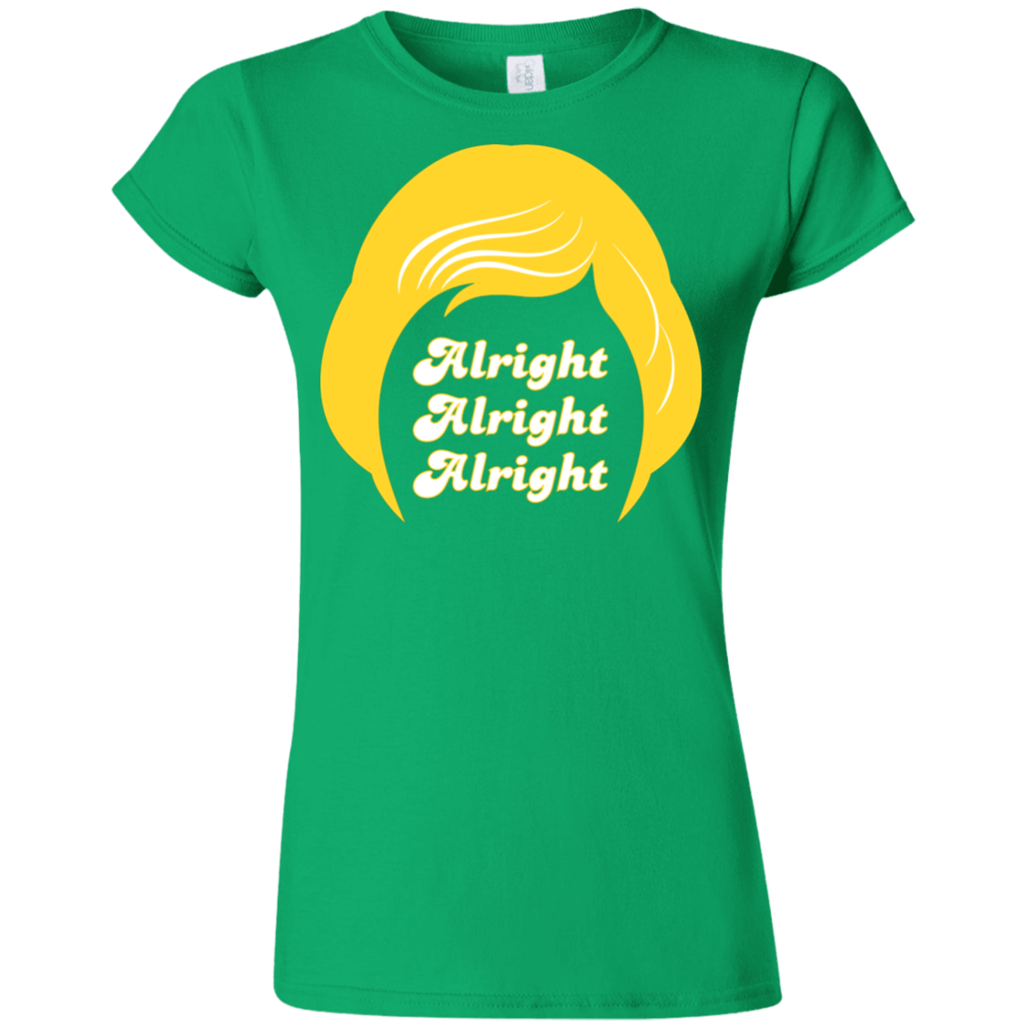 T-Shirts Irish Green / S Alright Junior Slimmer-Fit T-Shirt