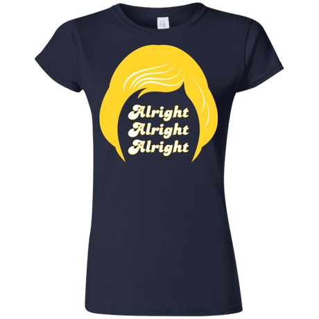 T-Shirts Navy / S Alright Junior Slimmer-Fit T-Shirt