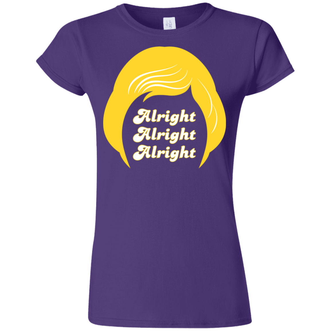T-Shirts Purple / S Alright Junior Slimmer-Fit T-Shirt