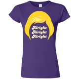 T-Shirts Purple / S Alright Junior Slimmer-Fit T-Shirt