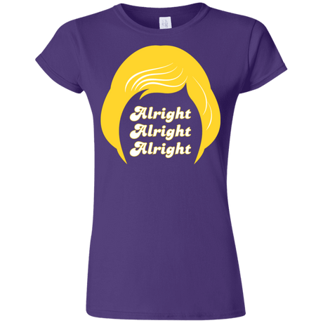 T-Shirts Purple / S Alright Junior Slimmer-Fit T-Shirt