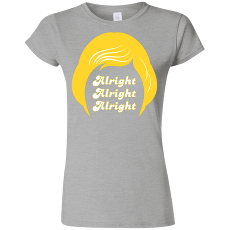 T-Shirts Sport Grey / S Alright Junior Slimmer-Fit T-Shirt