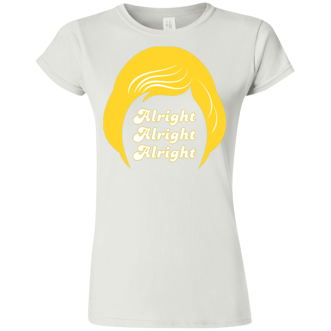 T-Shirts White / S Alright Junior Slimmer-Fit T-Shirt