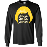 T-Shirts Black / S Alright Men's Long Sleeve T-Shirt