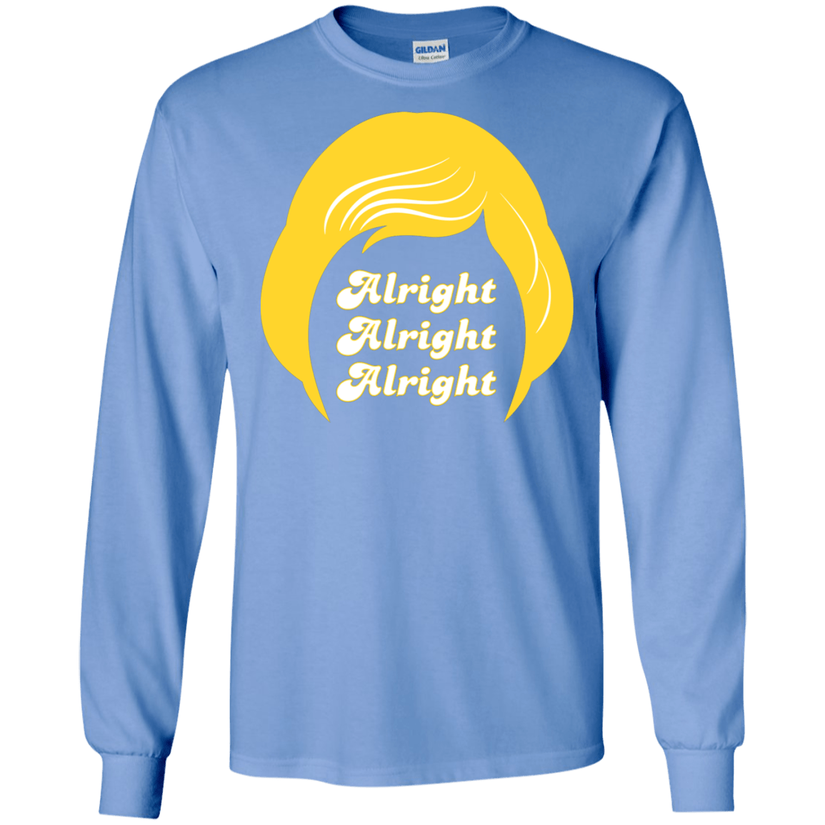 T-Shirts Carolina Blue / S Alright Men's Long Sleeve T-Shirt