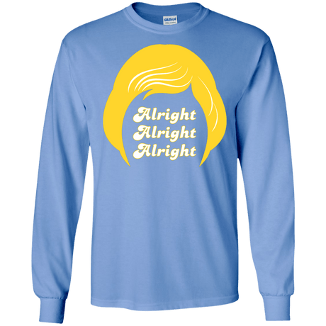 T-Shirts Carolina Blue / S Alright Men's Long Sleeve T-Shirt