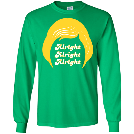 T-Shirts Irish Green / S Alright Men's Long Sleeve T-Shirt