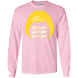 T-Shirts Light Pink / S Alright Men's Long Sleeve T-Shirt