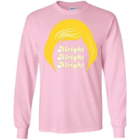 T-Shirts Light Pink / S Alright Men's Long Sleeve T-Shirt