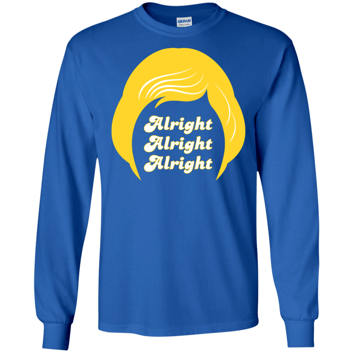 T-Shirts Royal / S Alright Men's Long Sleeve T-Shirt