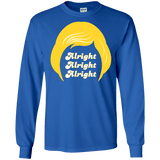 T-Shirts Royal / S Alright Men's Long Sleeve T-Shirt