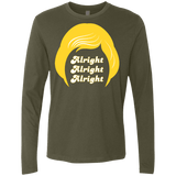 T-Shirts Military Green / S Alright Men's Premium Long Sleeve