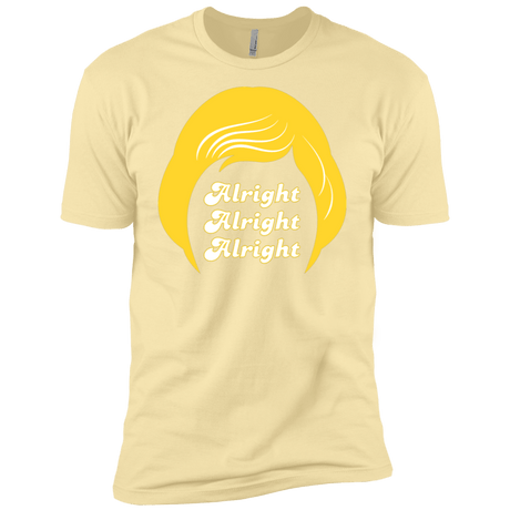 T-Shirts Banana Cream / X-Small Alright Men's Premium T-Shirt
