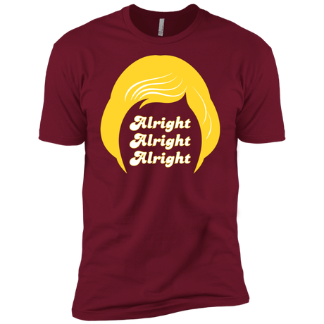 T-Shirts Cardinal / X-Small Alright Men's Premium T-Shirt