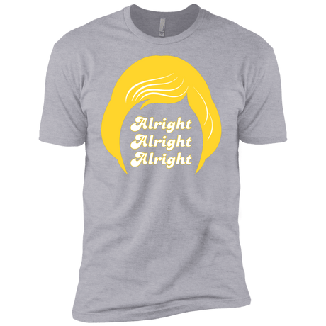 T-Shirts Heather Grey / X-Small Alright Men's Premium T-Shirt
