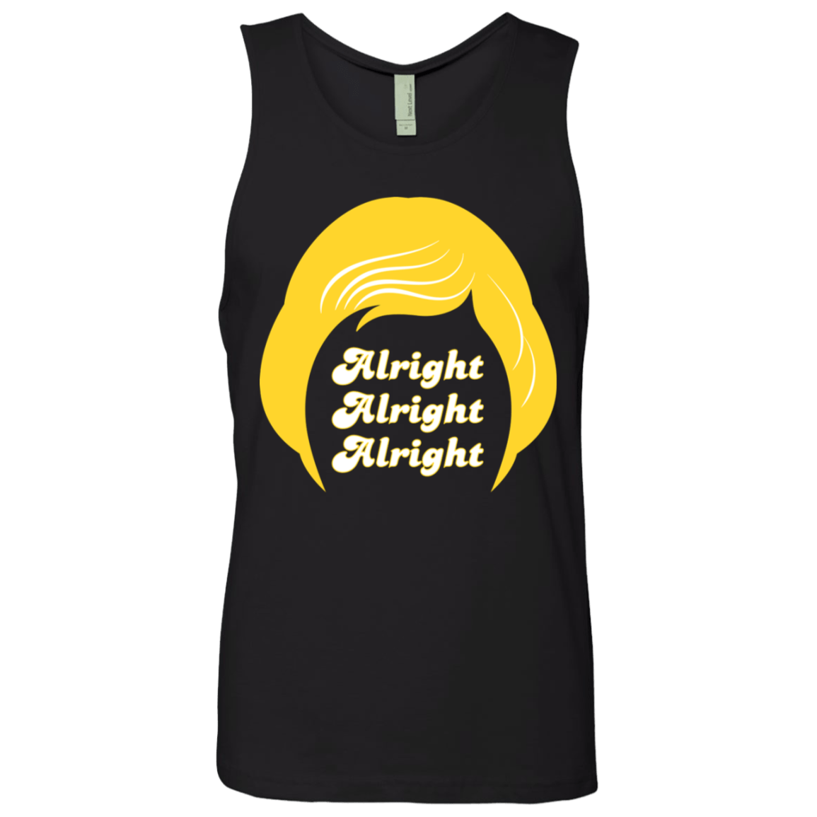 T-Shirts Black / S Alright Men's Premium Tank Top