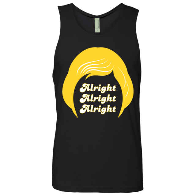 T-Shirts Black / S Alright Men's Premium Tank Top