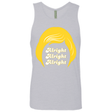 T-Shirts Heather Grey / S Alright Men's Premium Tank Top