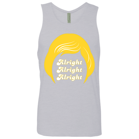 T-Shirts Heather Grey / S Alright Men's Premium Tank Top