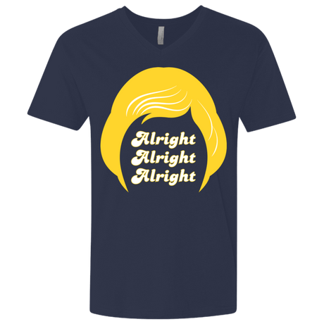 T-Shirts Midnight Navy / X-Small Alright Men's Premium V-Neck