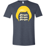 T-Shirts Heather Navy / S Alright Men's Semi-Fitted Softstyle