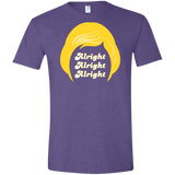 T-Shirts Heather Purple / S Alright Men's Semi-Fitted Softstyle