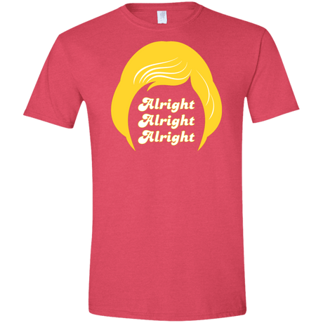 T-Shirts Heather Red / S Alright Men's Semi-Fitted Softstyle