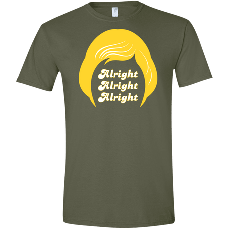 T-Shirts Military Green / S Alright Men's Semi-Fitted Softstyle