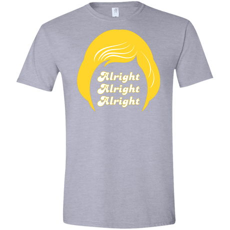 T-Shirts Sport Grey / X-Small Alright Men's Semi-Fitted Softstyle