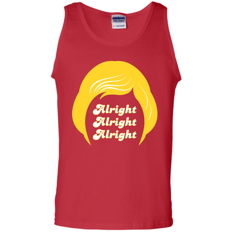 T-Shirts Red / S Alright Men's Tank Top