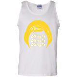 T-Shirts White / S Alright Men's Tank Top