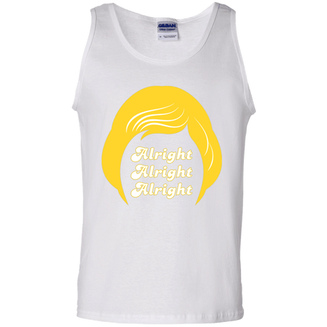 T-Shirts White / S Alright Men's Tank Top