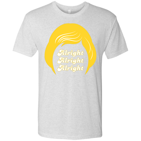 T-Shirts Heather White / S Alright Men's Triblend T-Shirt