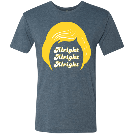 T-Shirts Indigo / S Alright Men's Triblend T-Shirt