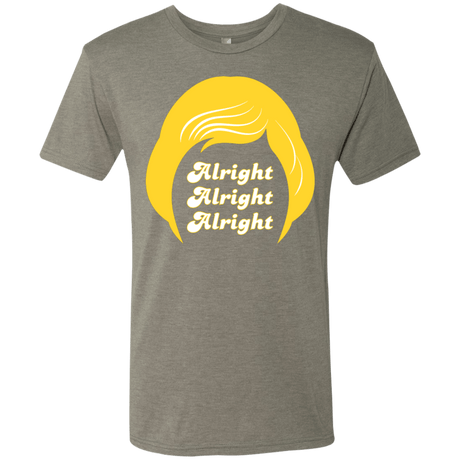 T-Shirts Venetian Grey / S Alright Men's Triblend T-Shirt